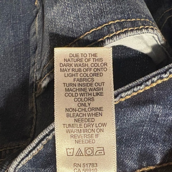 MAURICES High Rise CurvyWomen's Blue Jeans SZ 16W - Picture 7 of 8